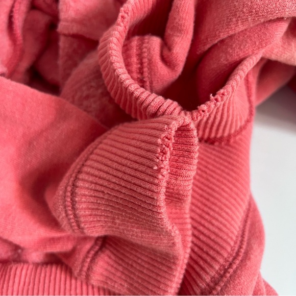 Peach/pink Abercrombie & Fitch hoodie size S - Picture 8 of 9
